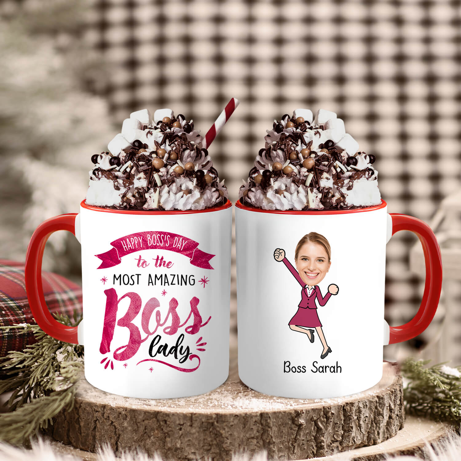 The Most Amazing Boss - Personalized Boss's Day, Birthday or Christmas – My  Mindful Gifts, image size:1500x1500