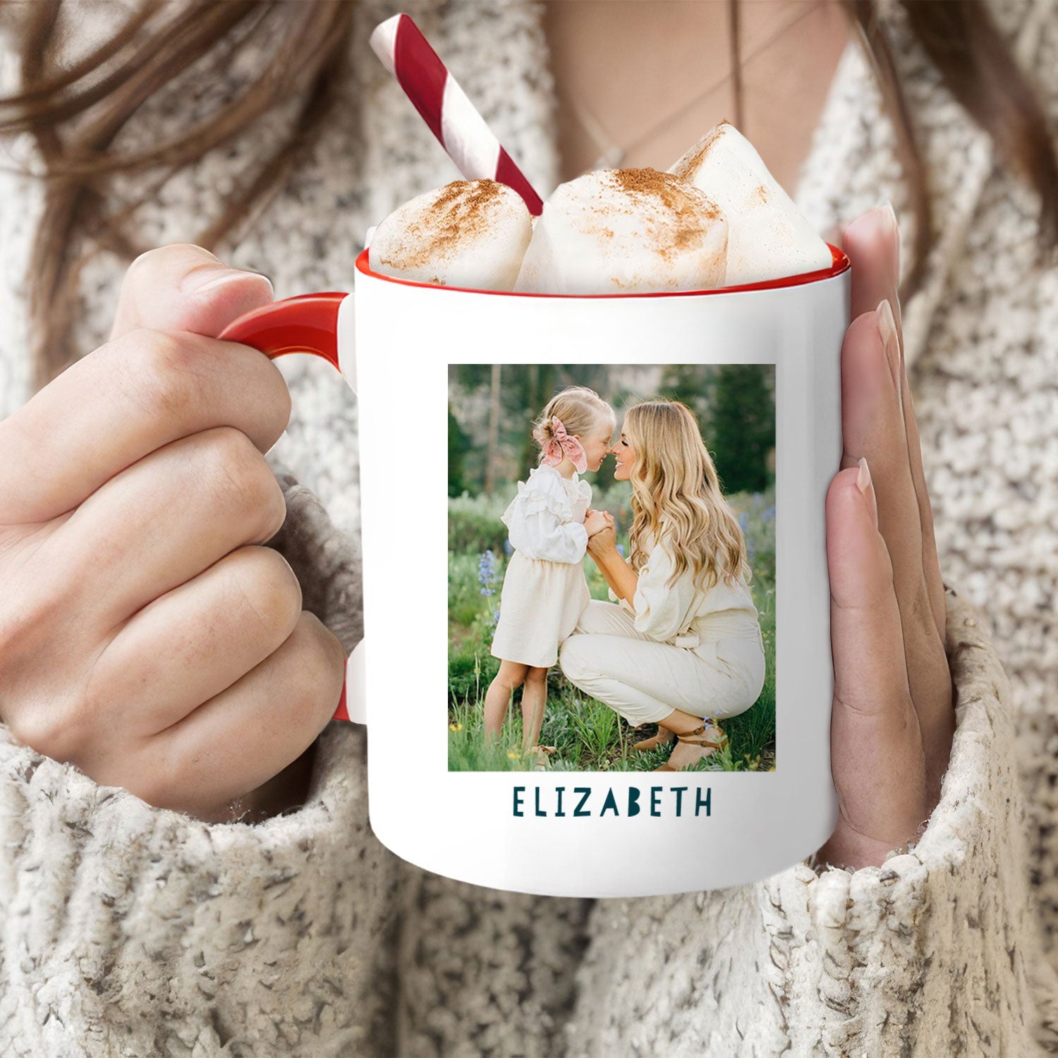 Best Mom Ever - Personalized Mother's Day, Birthday, Valentine's Day or Christmas gift For Mom - Custom Accent Mug - MyMindfulGifts