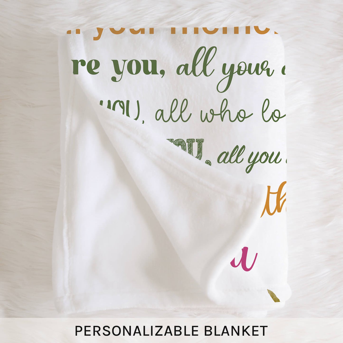 You Have Been Loved For 70 Years - Personalized 70th Birthday gift For 70 Year Old Wormen - Custom Blanket - MyMindfulGifts