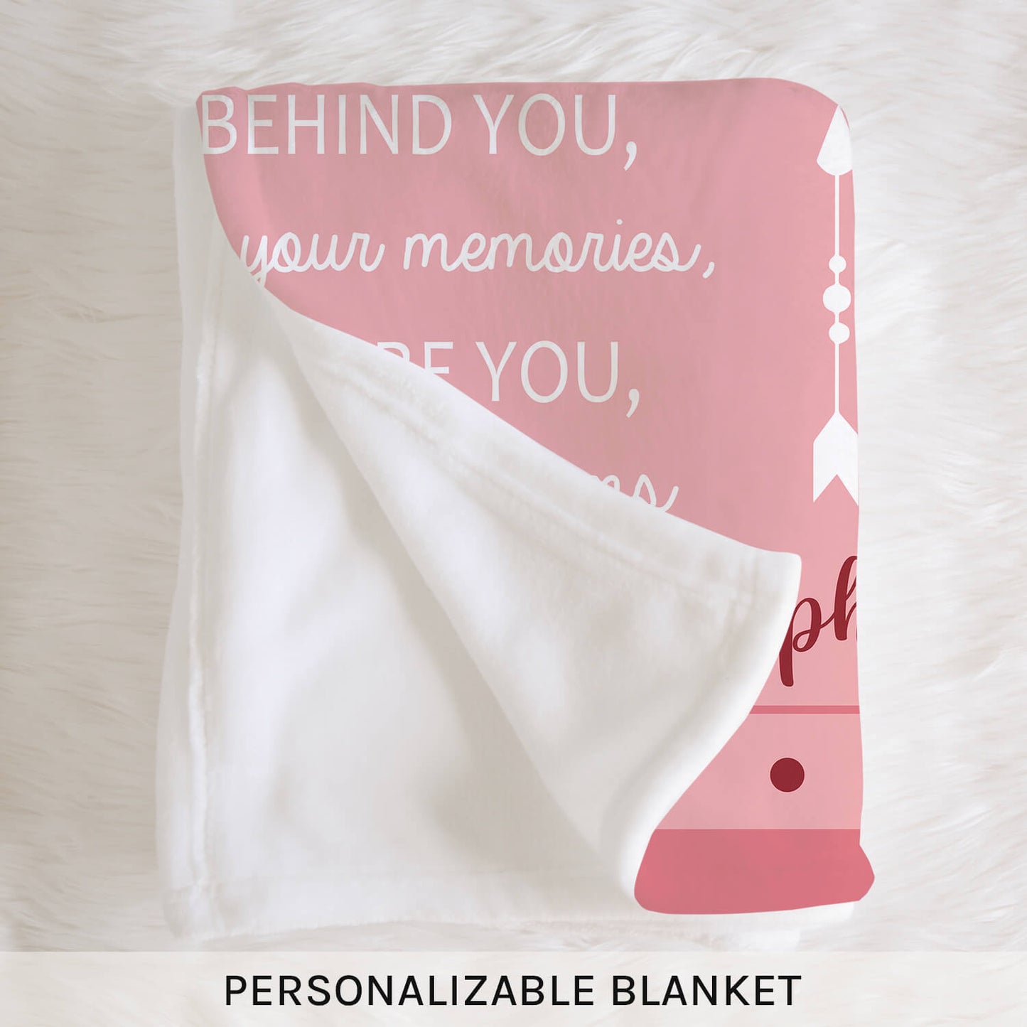21 & Fabulous - Personalized 21st Birthday gift For 21 Year Old Girl - Custom Blanket - MyMindfulGifts