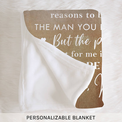 Happy 21st Birthday - Personalized 21st Birthday gift For Son - Custom Blanket - MyMindfulGifts
