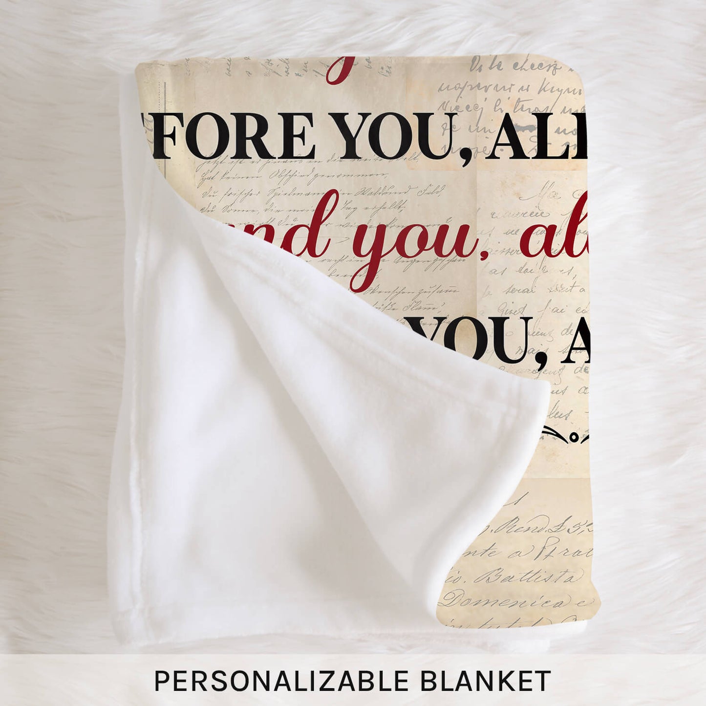 You Have Been Loved For 35 Years - Personalized 35th Birthday gift For 35 Year Old Women - Custom Blanket - MyMindfulGifts