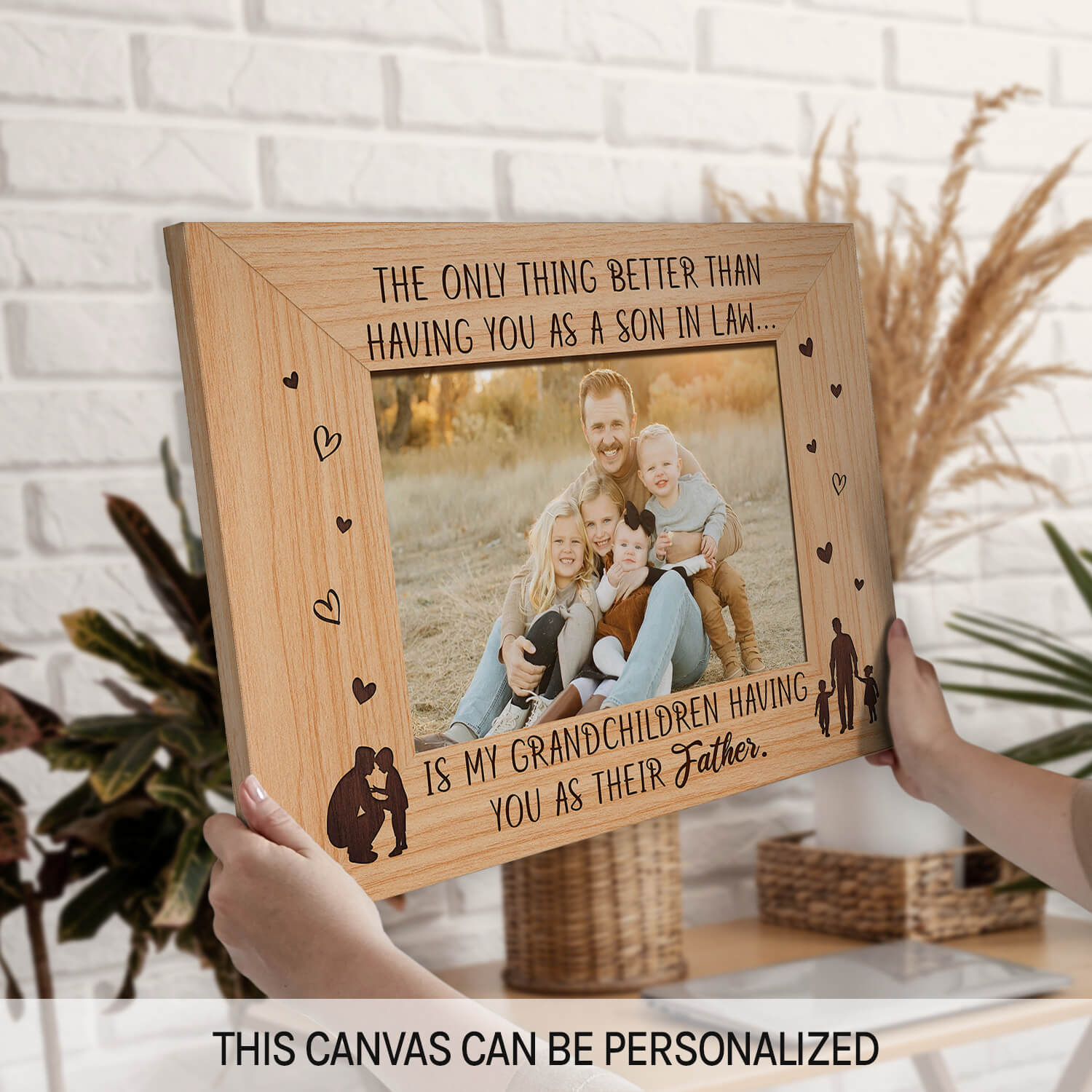 The Only Thing Better Than Having You As A Son In Law - Personalized  gift For Son In Law - Custom Canvas Print - MyMindfulGifts