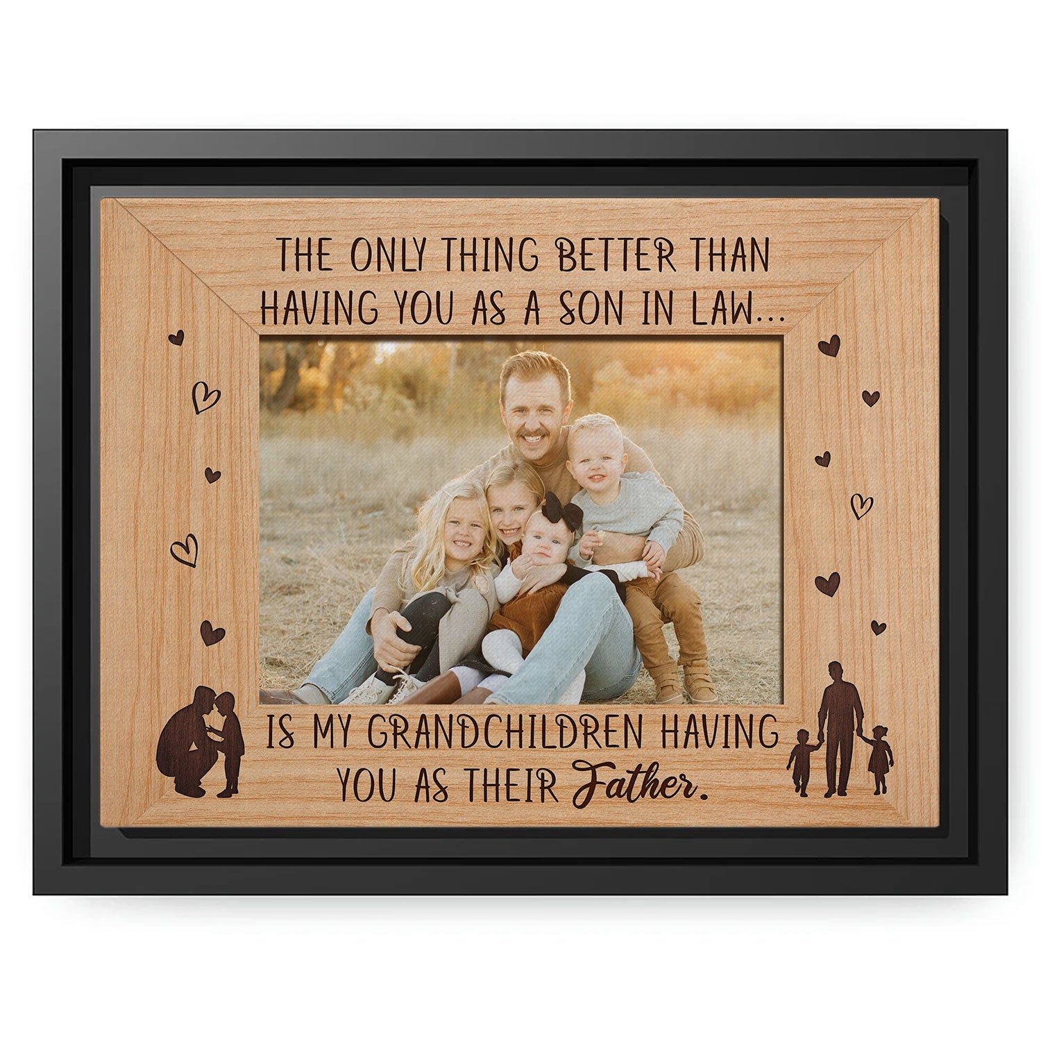The Only Thing Better Than Having You As A Son In Law - Personalized  gift For Son In Law - Custom Canvas Print - MyMindfulGifts