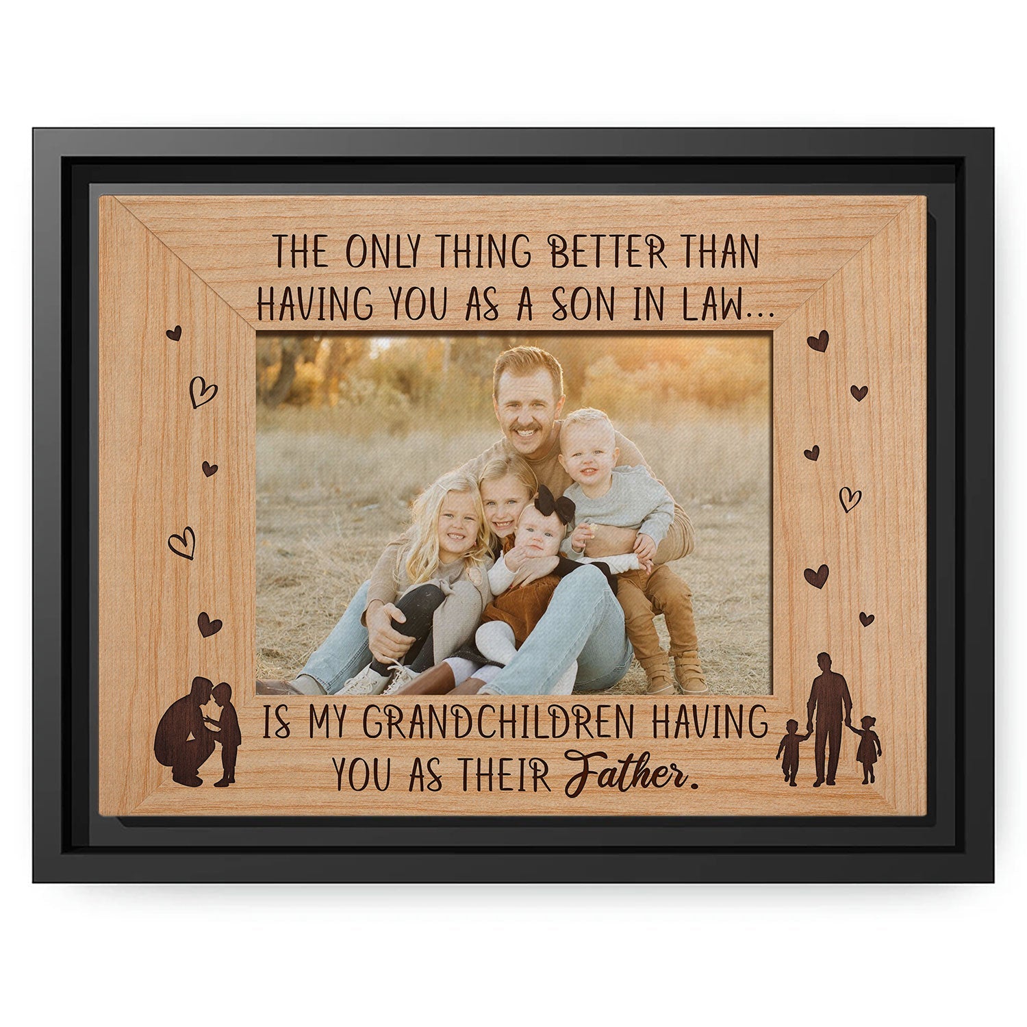 The Only Thing Better Than Having You As A Son In Law - Personalized  gift For Son In Law - Custom Canvas Print - MyMindfulGifts