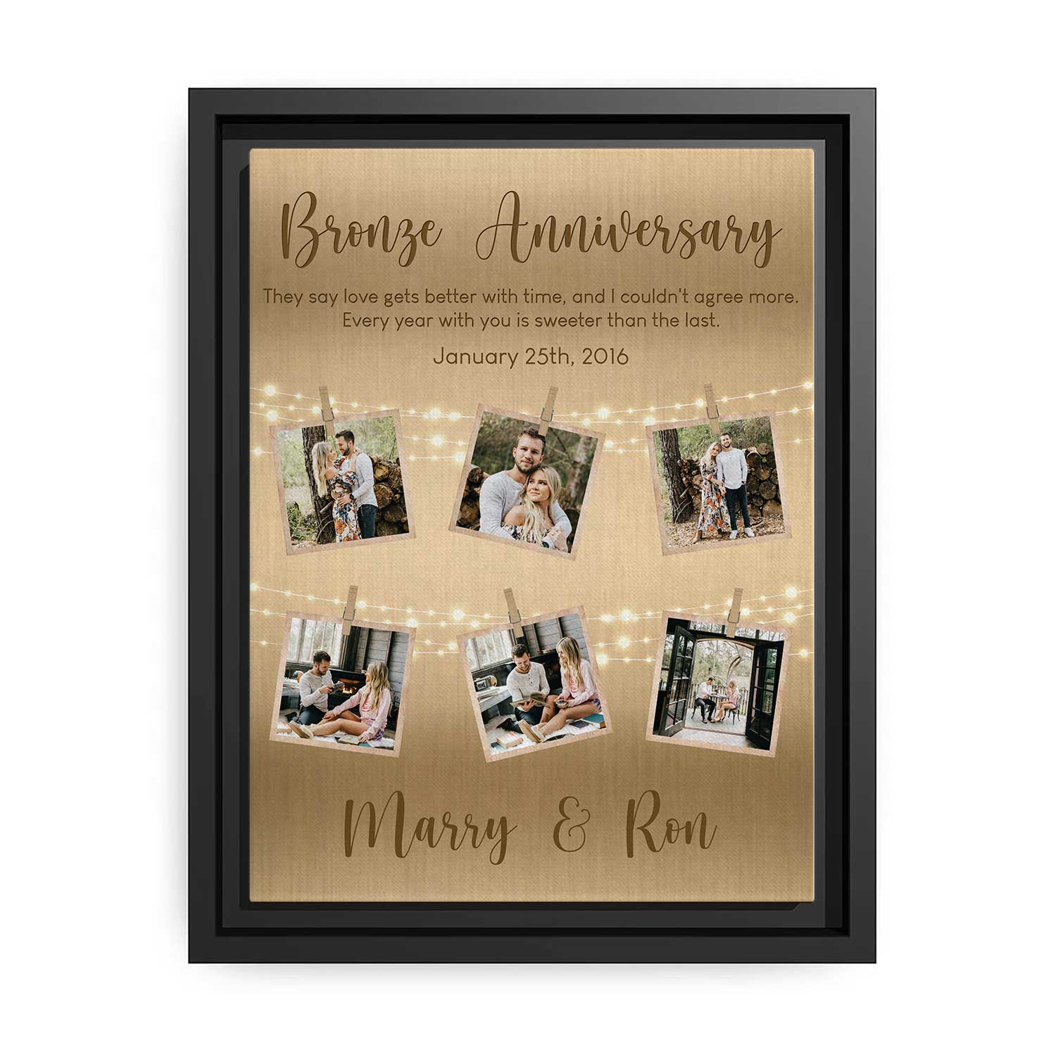 Bronze Gifts For Men Year Anniversary Gift For Husband Buy