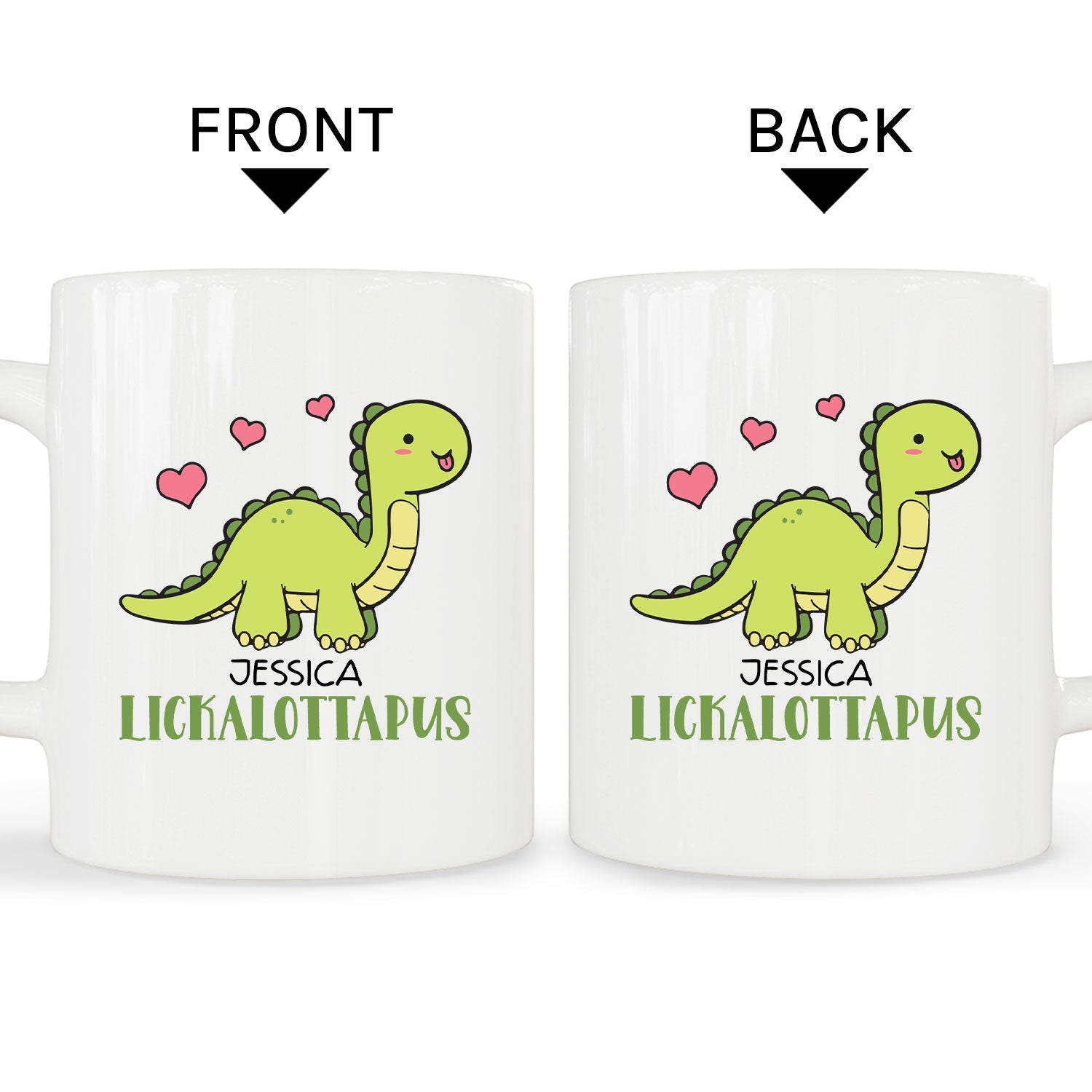 Lickalottapus - Personalized Birthday or Christmas gift For Lesbian - Custom Mug - MyMindfulGifts