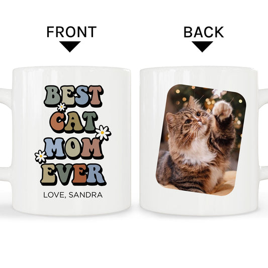 Best Fur Mom Ever - Personalized Mother's Day, Birthday, Valentine's Day or Christmas gift For Fur Mom - Custom Mug - MyMindfulGifts