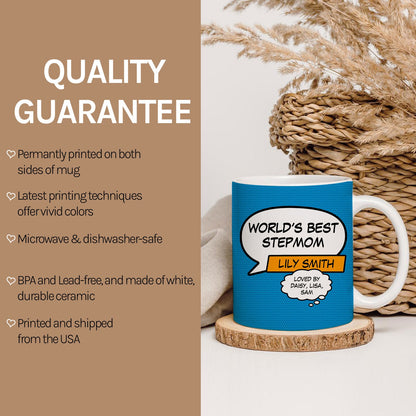 Coffee Mug, Best Bonus Mom Ever, Step Mom, Step Mother, Like A Mom, Mother's Day, Gift Idea | MakerPlace by Coffee Mug, Best Bonus Mom Ever, Step Mom, Step Mother, Like A Mom, Mother's Day, Gift Idea | MakerPlace by