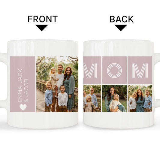 Mom - Personalized Mother's Day, Birthday, Valentine's Day or Christmas gift For Mom - Custom Mug - MyMindfulGifts