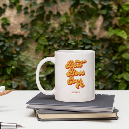 Best Boss Ever - Personalized  gift For Boss - Custom Mug - MyMindfulGifts