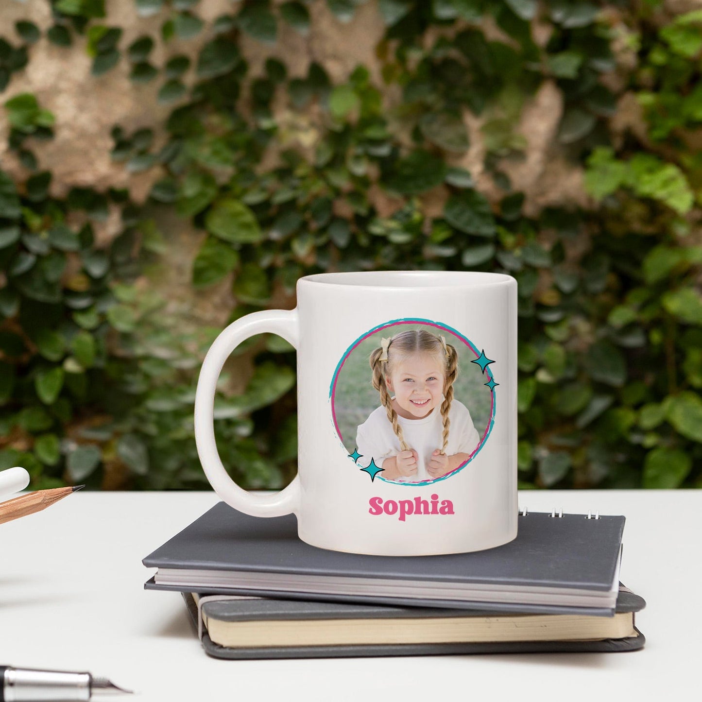 Sweet Sassy SIx - Personalized 6th Birthday gift For 6 Year Old Girl - Custom Mug - MyMindfulGifts