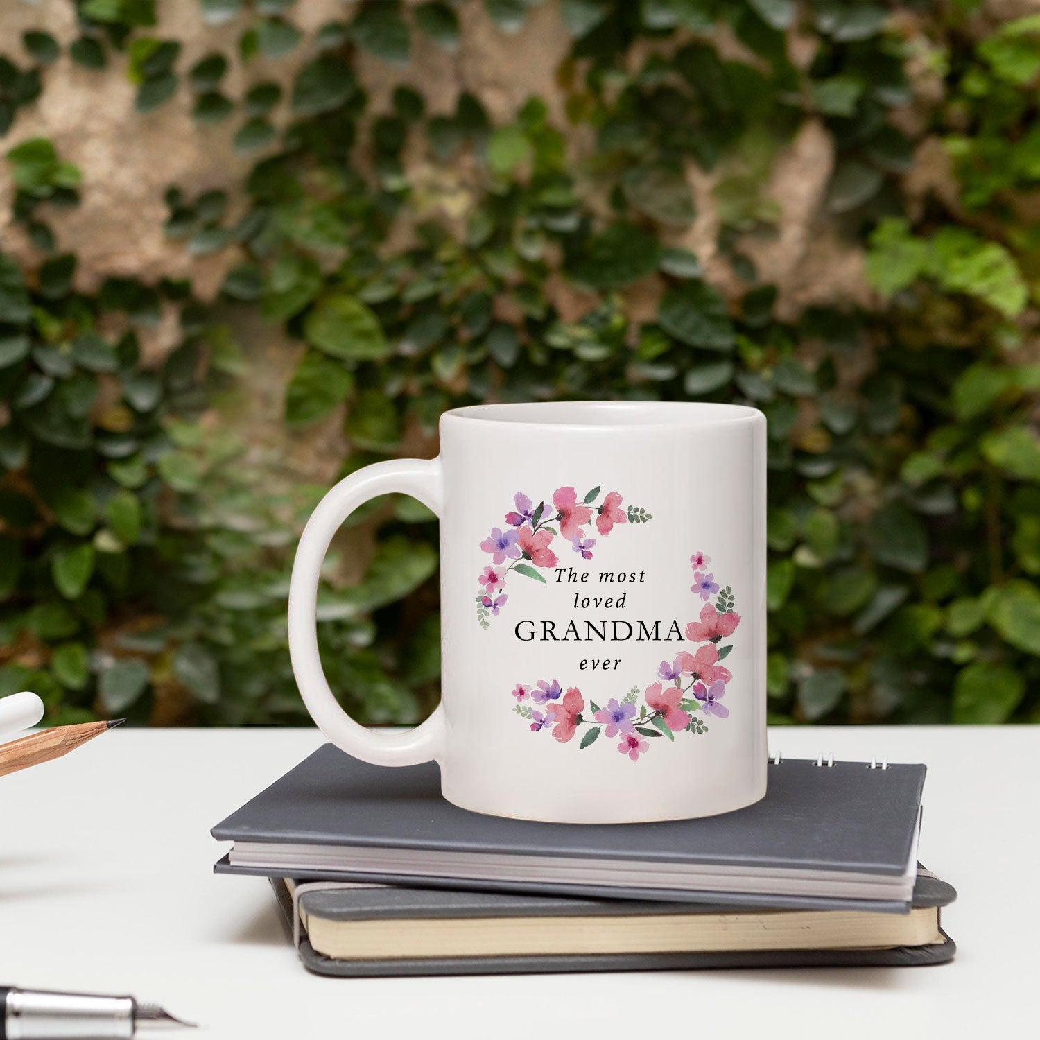 The Most Loved Grandma - Personalized  gift For Grandma - Custom Mug - MyMindfulGifts