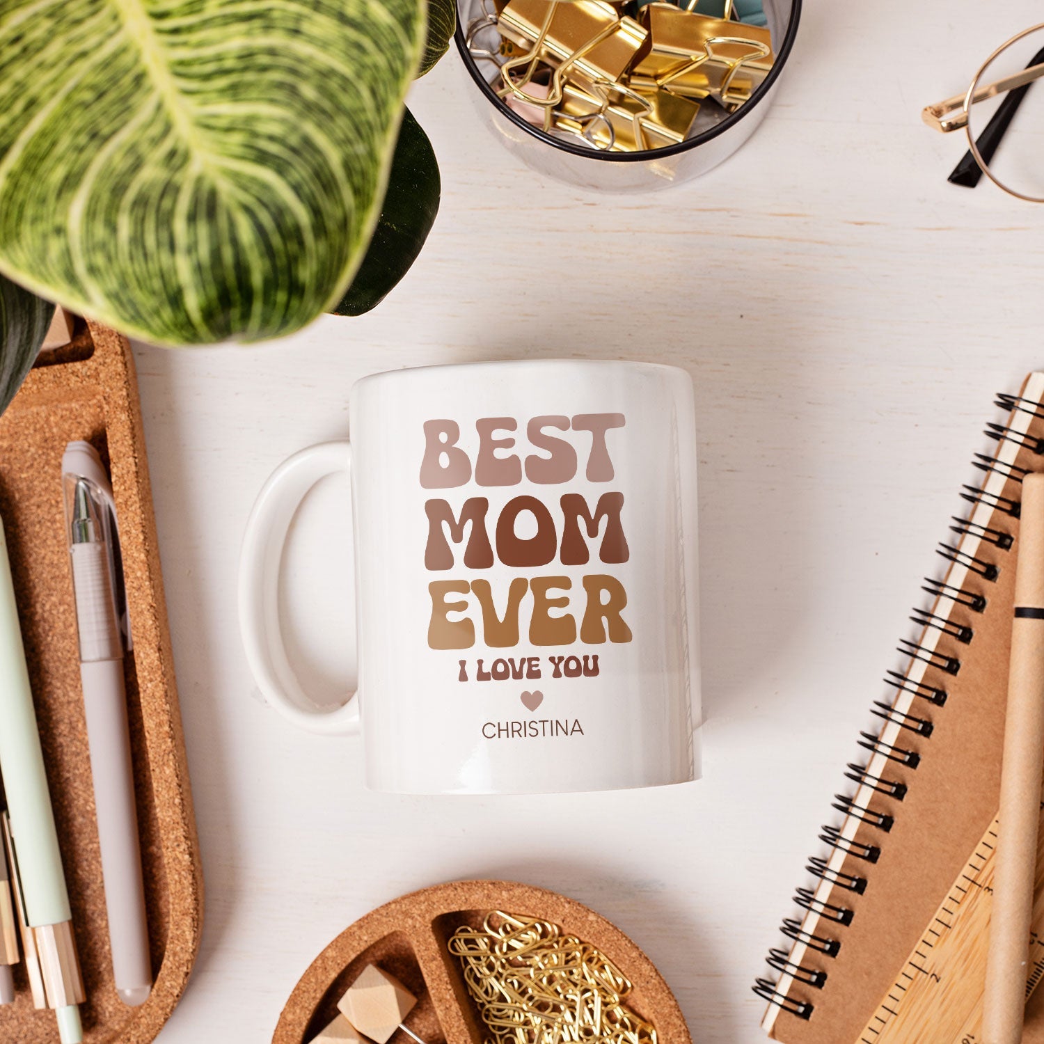 Best Mom Ever - Personalized  gift For Mom - Custom Mug - MyMindfulGifts