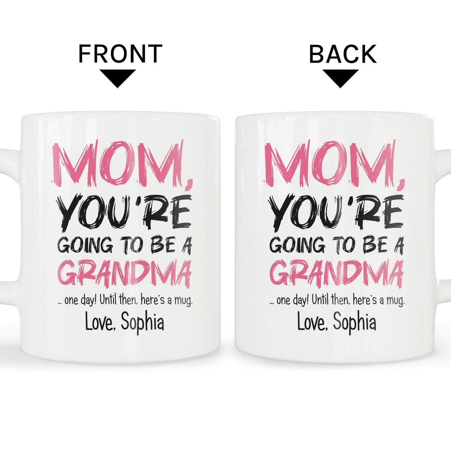 You're Going To Be A Grandma One Day - Personalized  gift For Mom - Custom Mug - MyMindfulGifts