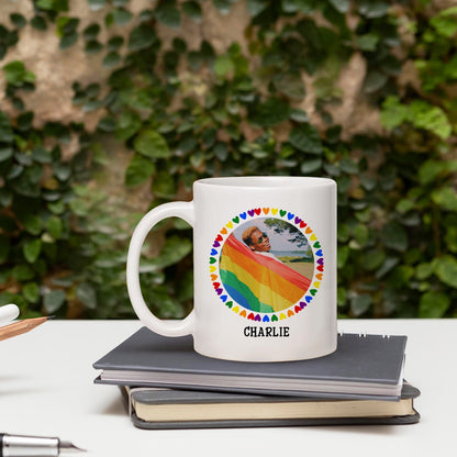 It Takes A  Lot Of Courage To Be Who You Are - Personalized  gift For LGBT - Custom Mug - MyMindfulGifts