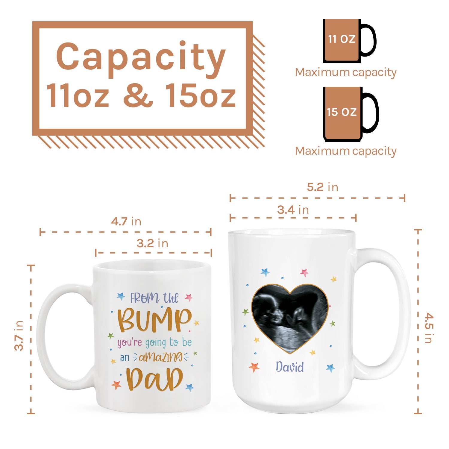 You Are Going To Be An Amazing Dad - Personalized  gift For Dad To Be - Custom Mug - MyMindfulGifts