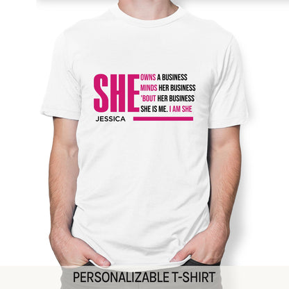 I Am - Personalized Birthday or Christmas gift For Startup Founder - Custom Tshirt - MyMindfulGifts