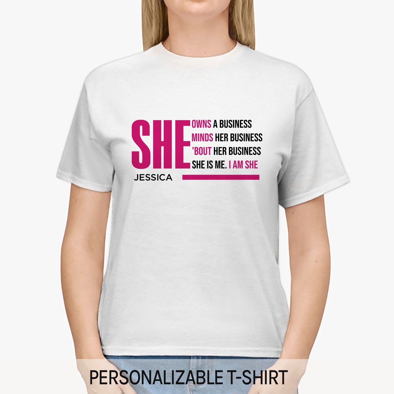 I Am - Personalized Birthday or Christmas gift For Startup Founder - Custom Tshirt - MyMindfulGifts