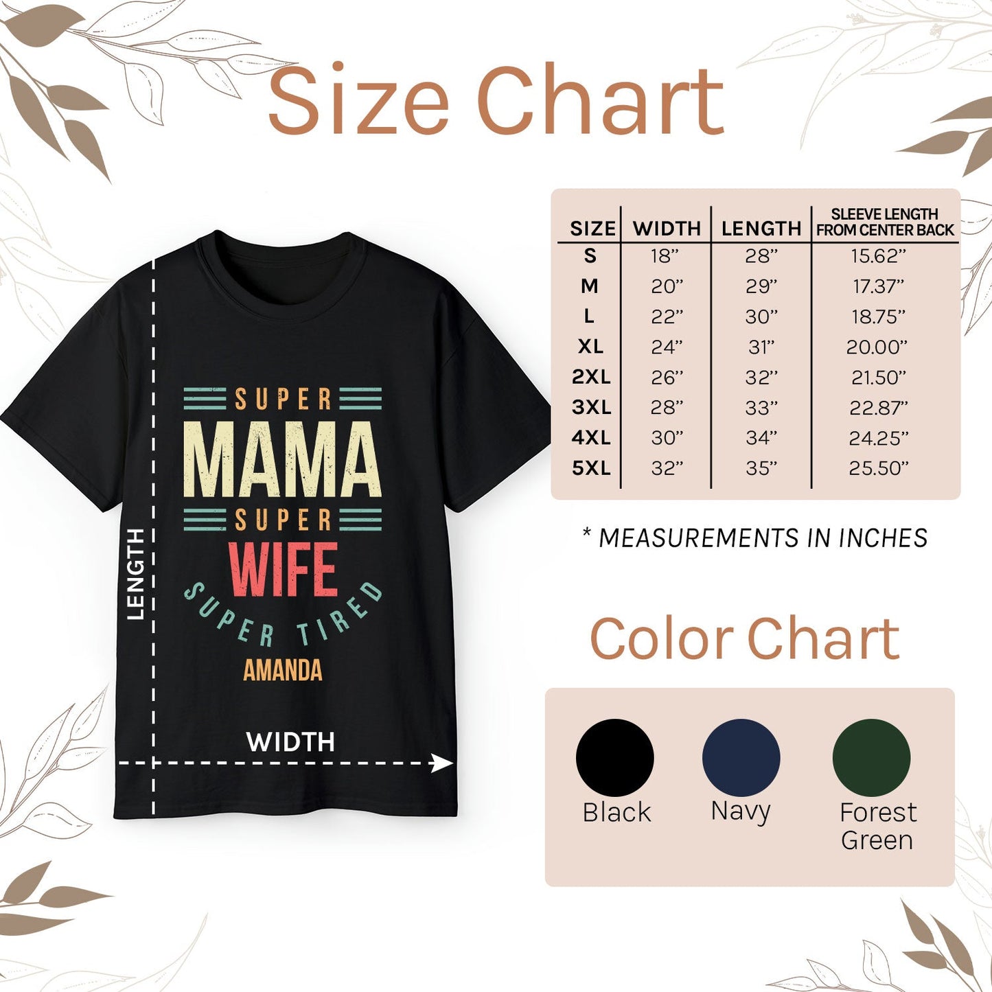 Mom Motherhood - Personalized  gift For Mom - Custom Tshirt - MyMindfulGifts