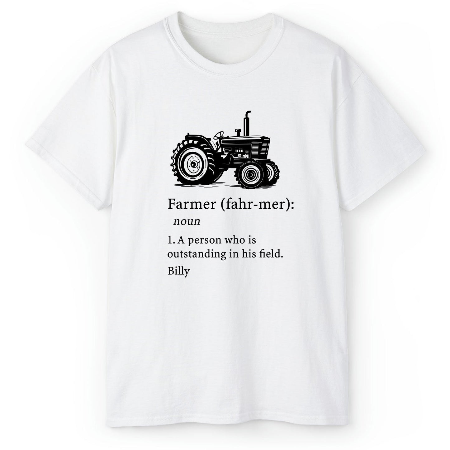 Farmer Definition - Personalized  gift For Farmer - Custom Tshirt - MyMindfulGifts