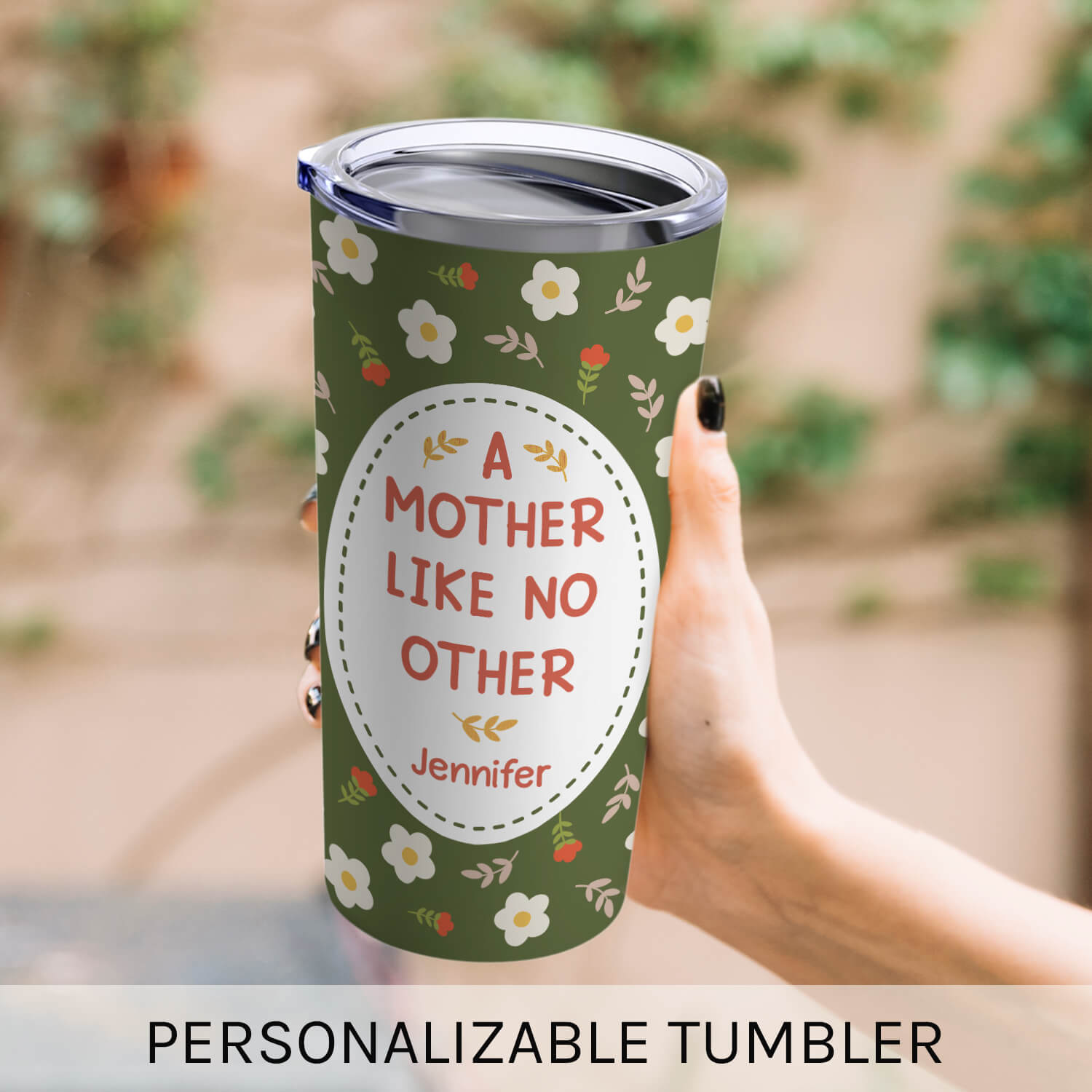 A Mother Like No Other - Personalized  gift For Mom - Custom Tumbler - MyMindfulGifts