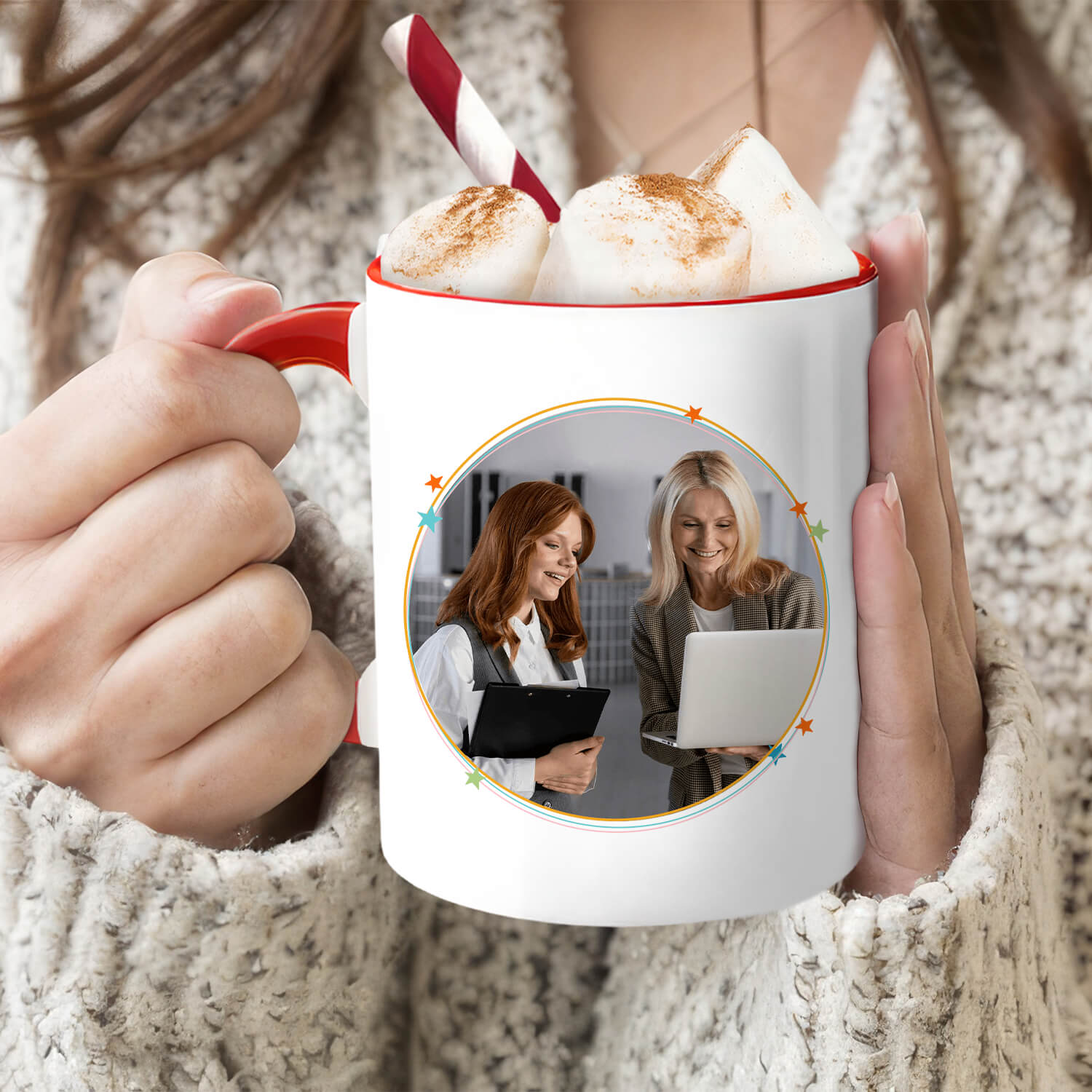 My Favorite Employee Gave Me This Mug - Personalized Christmas gift For Boss - Custom Accent Mug - MyMindfulGifts