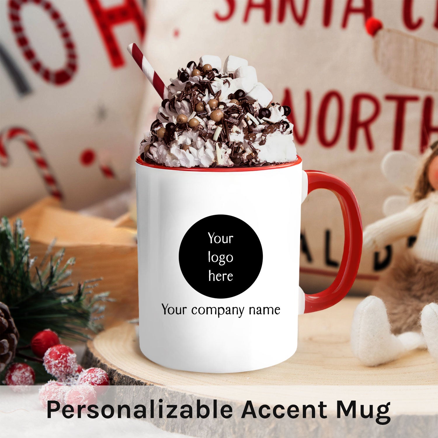 May You Be Proud Of The Difference You Make - Personalized Birthday or Christmas gift For Coworker or Employee - Custom Accent Mug - MyMindfulGifts