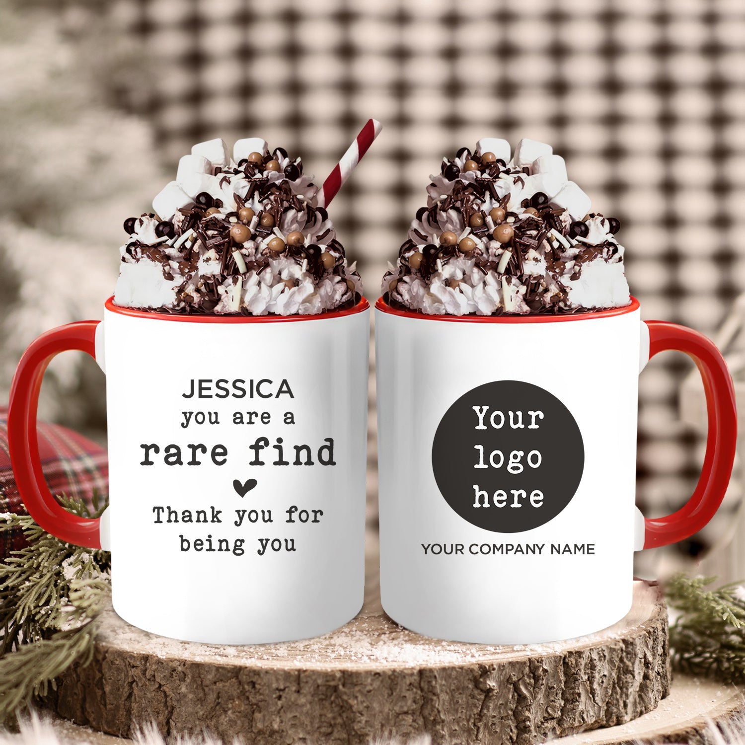 You Are A Rare Find - Personalized Birthday or Christmas gift For Employees - Custom Accent Mug - MyMindfulGifts