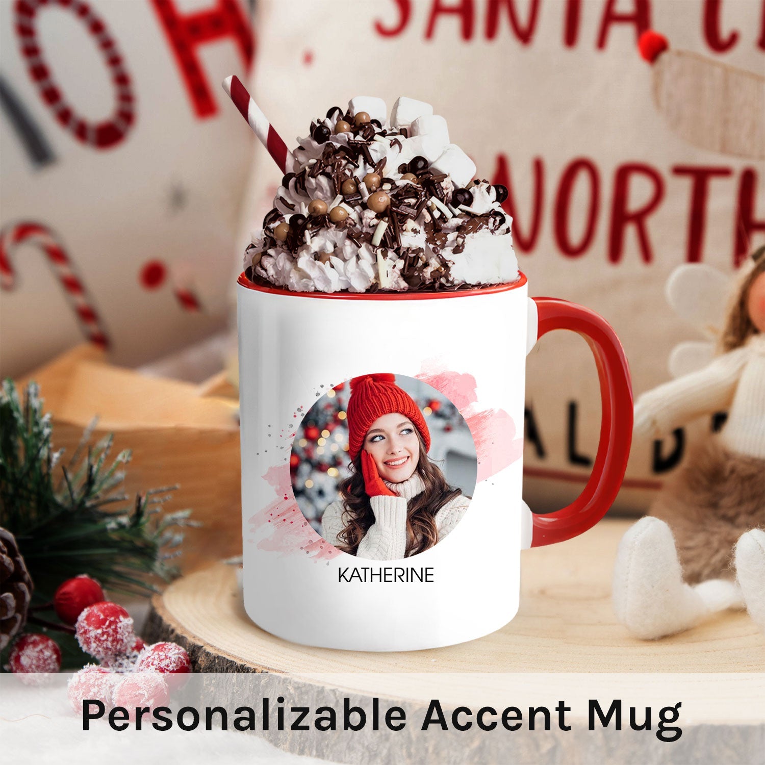 To A Speical Daughter In Law - Personalized Christmas gift For Daughter In Law - Custom Accent Mug - MyMindfulGifts