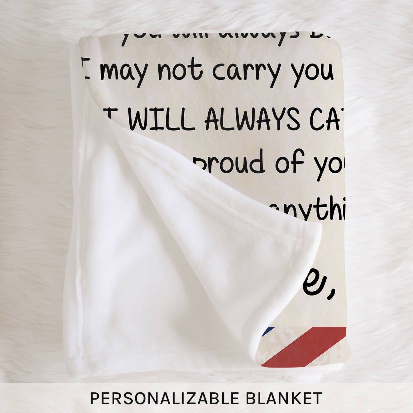 To My Son - Personalized Birthday or Christmas gift For Son - Custom Blanket - MyMindfulGifts