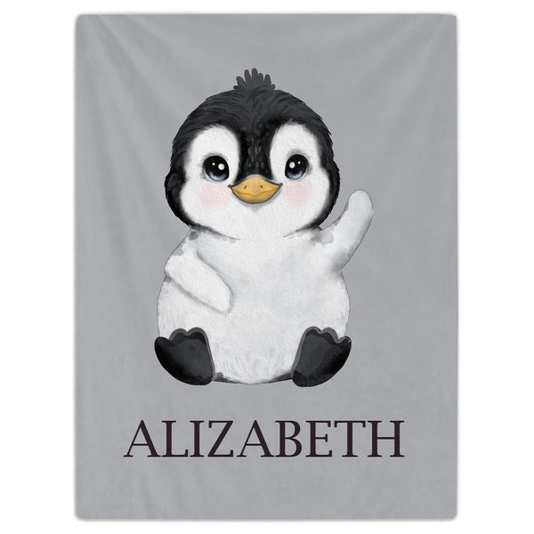 New Penguin Baby Blanket hotsell Handmade