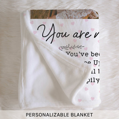 You Are My Fairytale - Personalized Anniversary or Valentine's Day gift for Husband or Wife - Custom Blanket - MyMindfulGifts