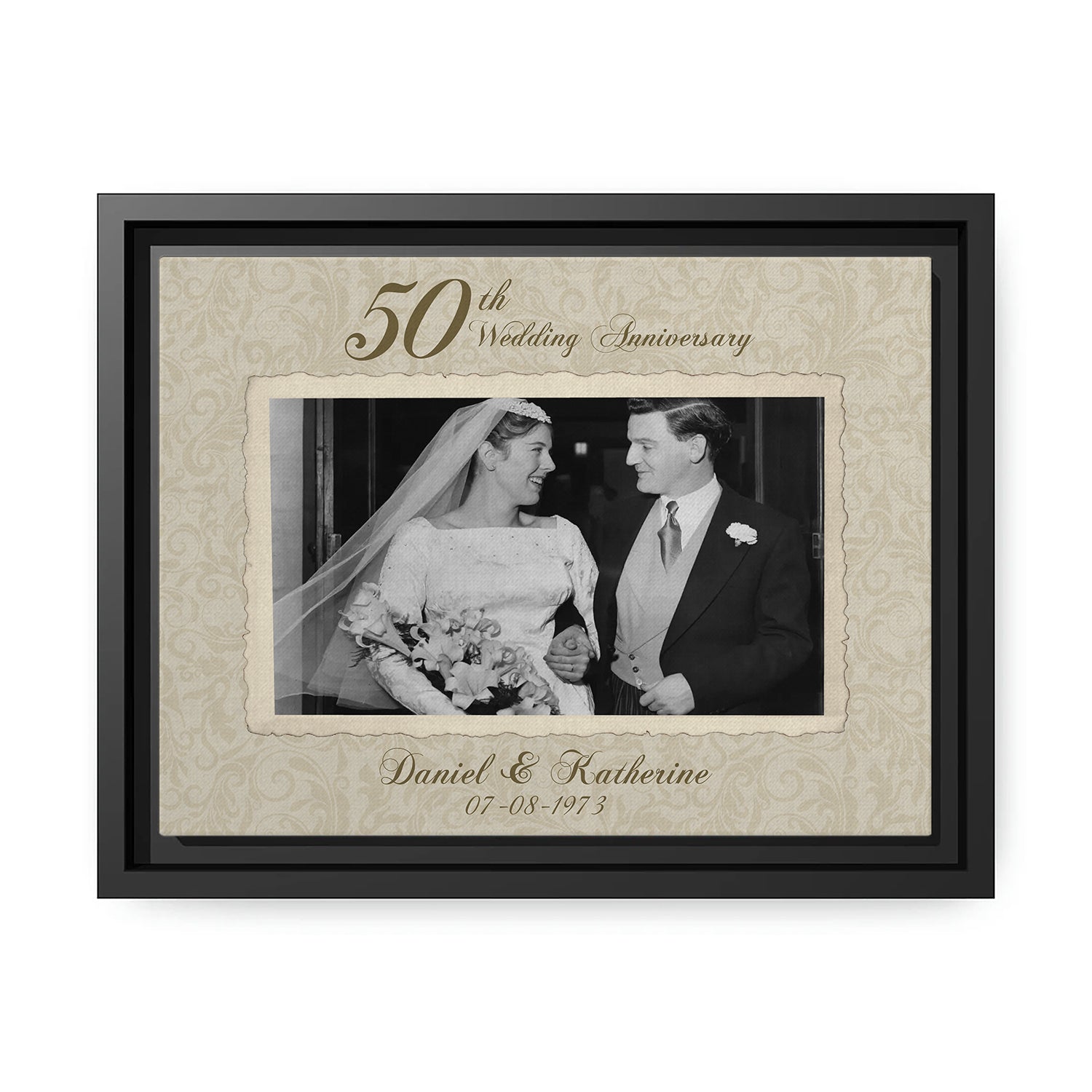 Personalized 50th Anniversary gift for Parents - 50th Wedding Anniversary - Custom Canvas - MyMindfulGifts F Personalized 50th Anniversary gift for Parents - 50th Wedding Anniversary - Custom Canvas - MyMindfulGifts F