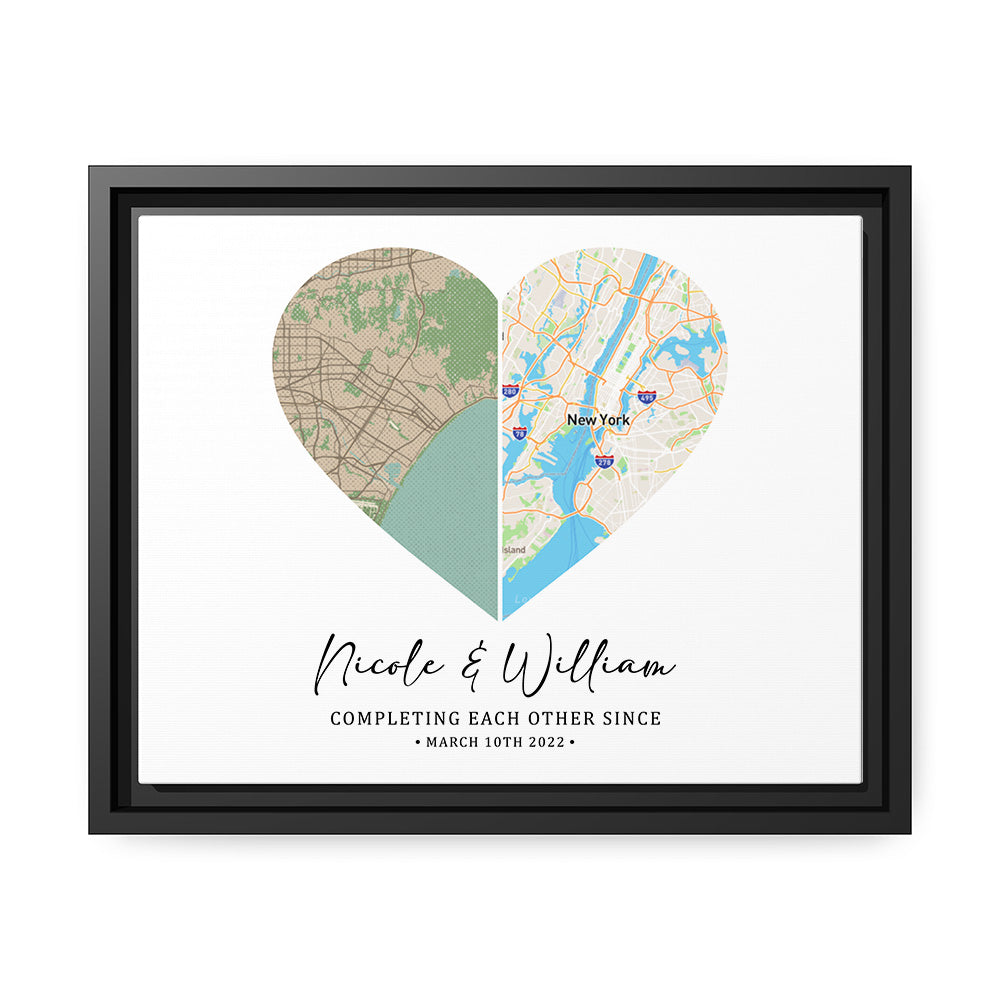 Completing Each Other - Personalized Anniversary, Valentine's Day