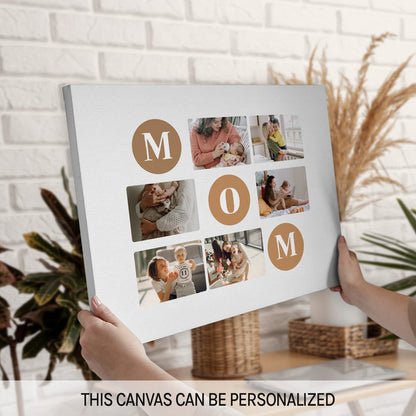 Personalized Mother's Day or birthday gift for Mom - Mom - custom Canvas Print - MyMindfulGifts