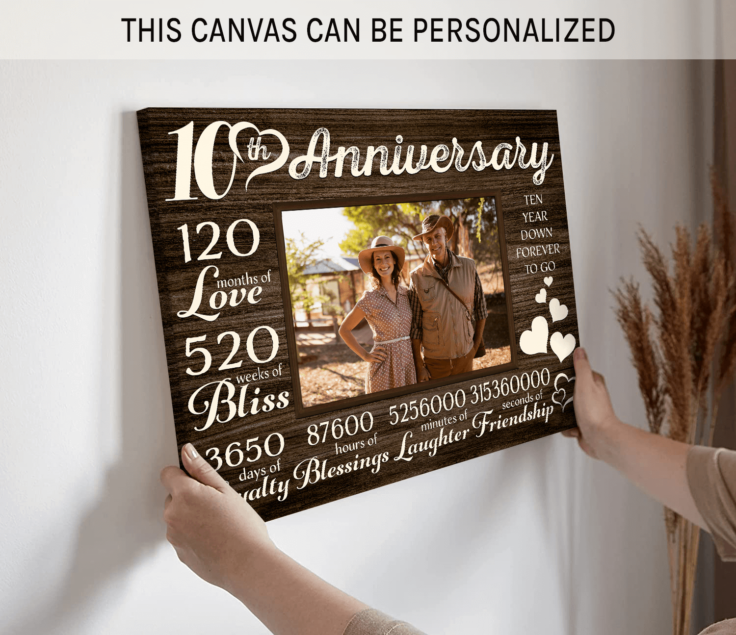 Personalized Picture Frames 6th 6 Year Wedding Anniversary Gifts For Him  Her | eBay