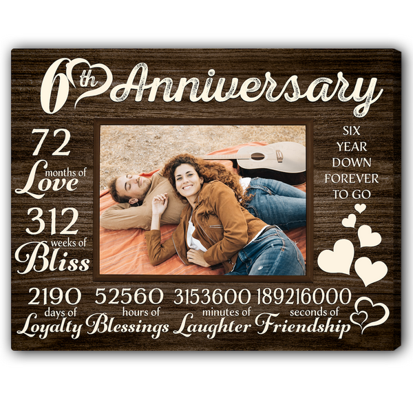 Six years marriage anniversary top