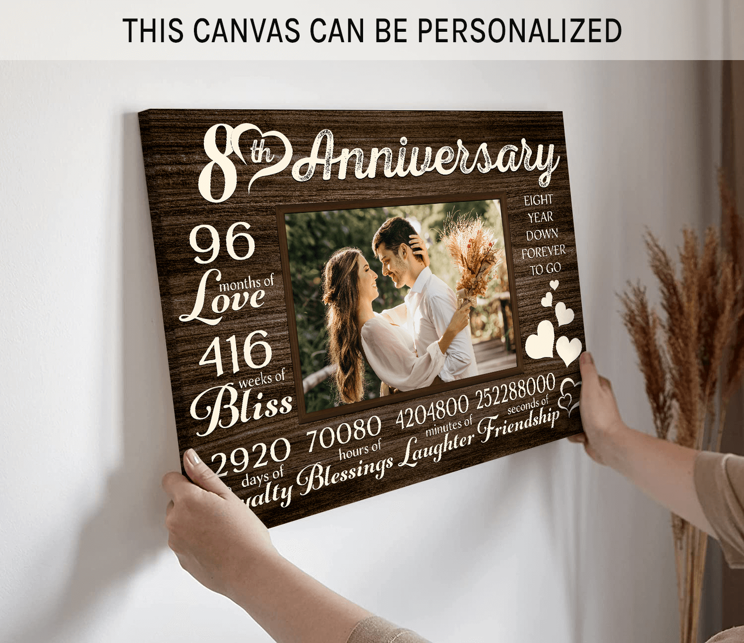 27th Anniversary Gift for Her Him, Personalised Handmade Frame, Sculpture Wedding  Anniversary Gifts for Husband Wife Couple Parents Twenty Seventh 27 Years  Together - Various Designs (Message) : Amazon.co.uk: Handmade Products