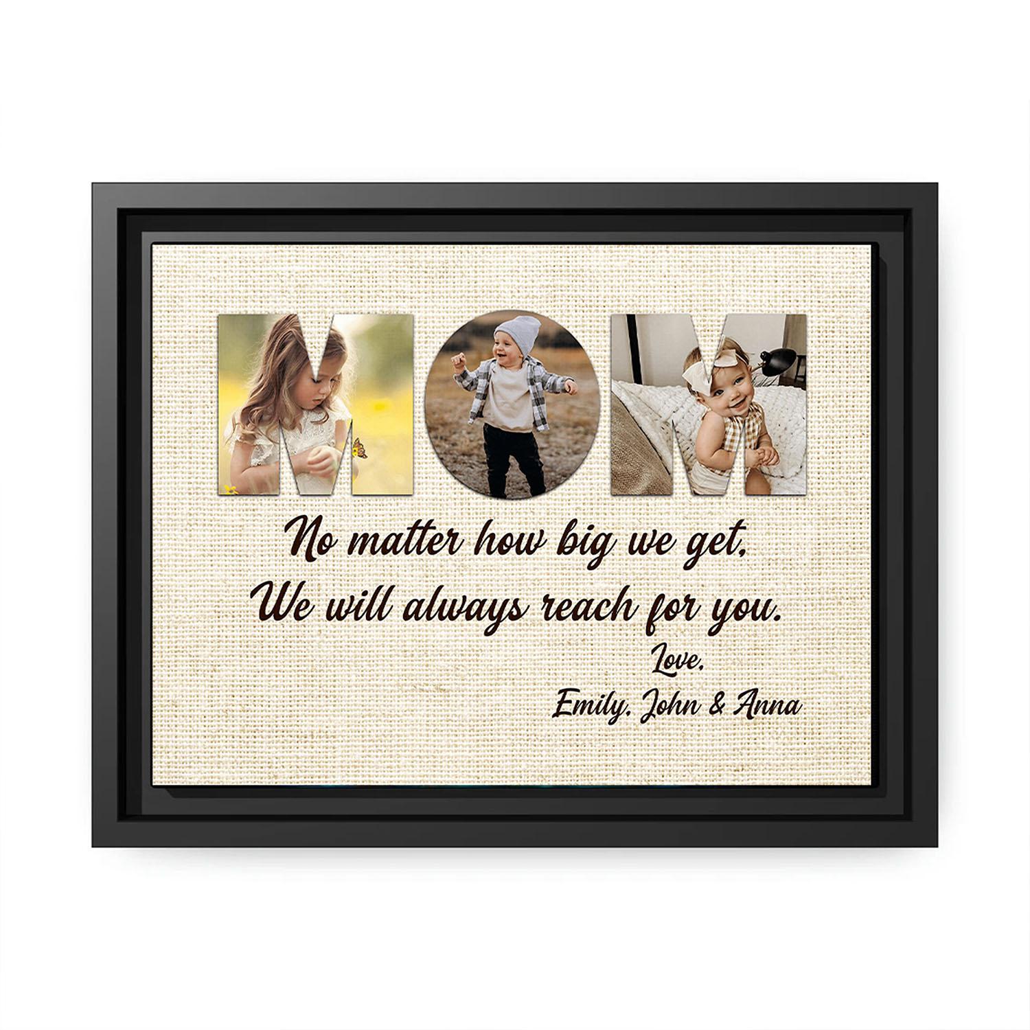 My Greatest Blessings Call Me Mom Picture Canvas, Mom Gifts For Mother's Day,  Unique Personalized Gifts For Mom - Best Personalized Gifts For Everyone