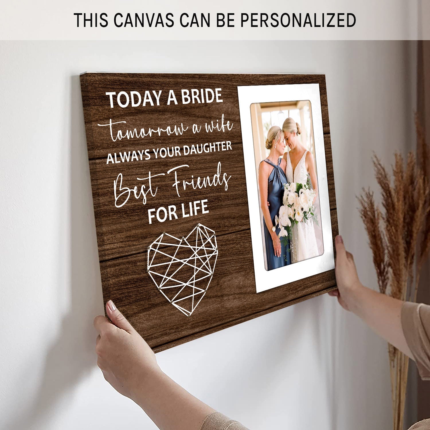 Wedding Gift for Daughter from Parents, Bride Wedding Day Gift from Mo –  HeartQ
