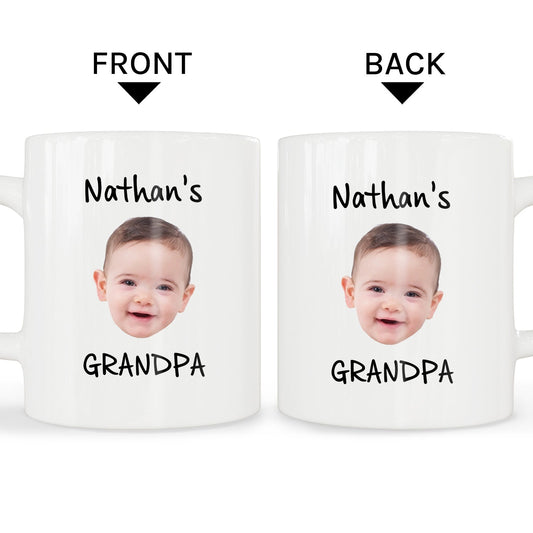 My grandpa - Personalized Father's Day or Birthday gift for Grandpa - Custom Mug - MyMindfulGifts