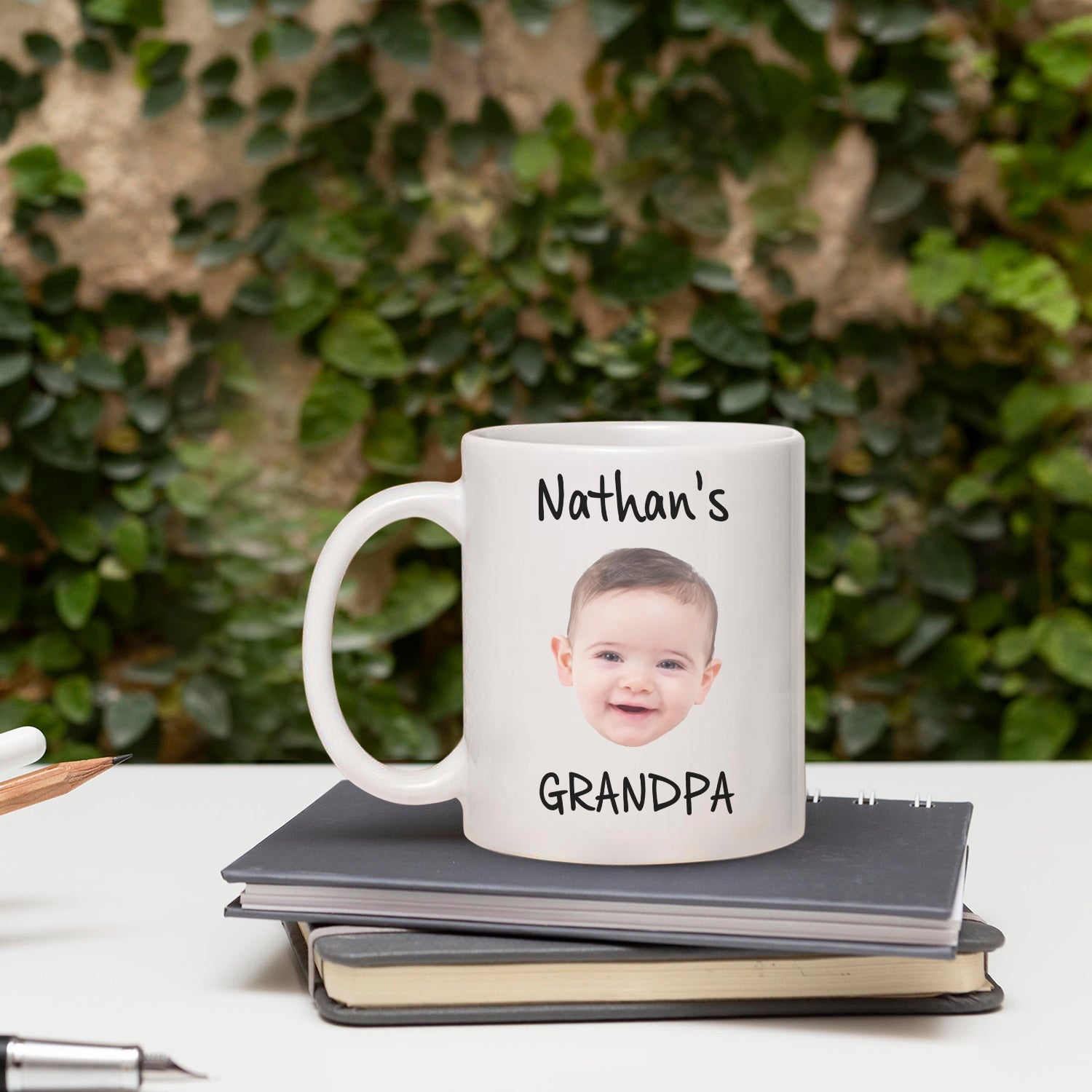 My grandpa - Personalized Father's Day or Birthday gift for Grandpa - Custom Mug - MyMindfulGifts