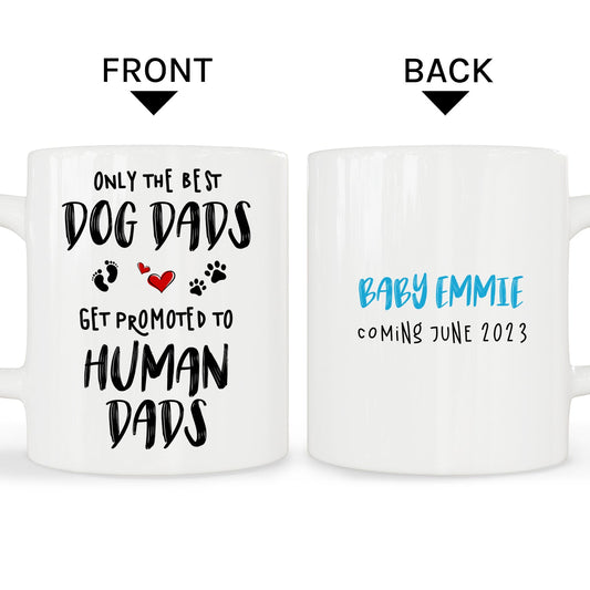 Best Dog Dad - Personalized Father's Day gift for Dad - Custom Mug - MyMindfulGifts