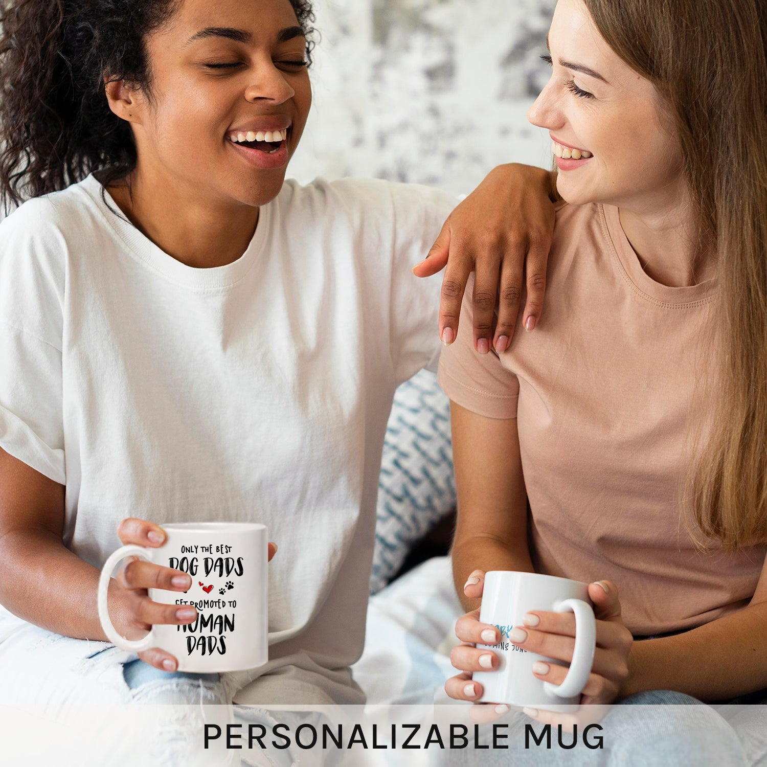 Best Dog Dad - Personalized Father's Day gift for Dad - Custom Mug - MyMindfulGifts