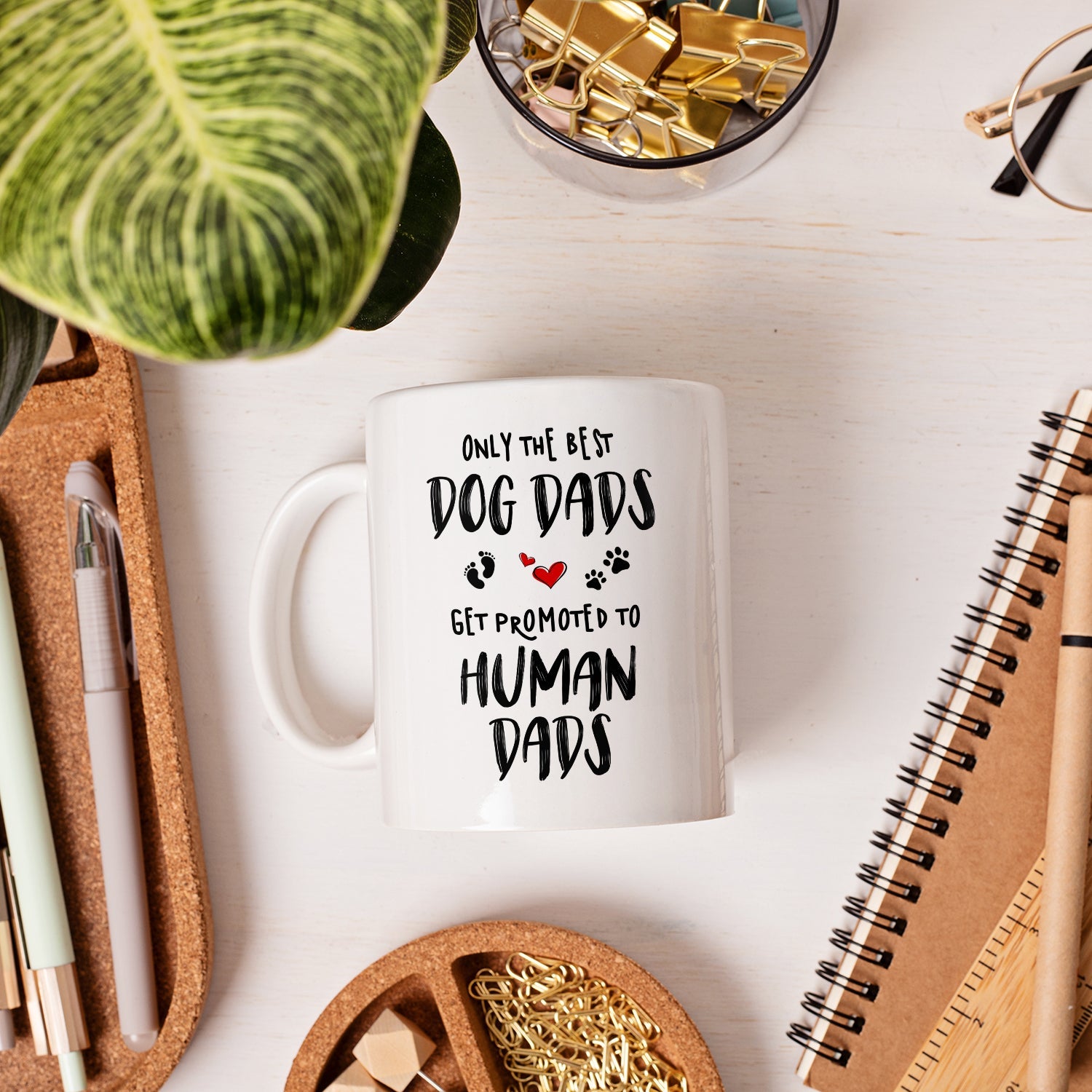 Best Dog Dad - Personalized Father's Day gift for Dad - Custom Mug - MyMindfulGifts