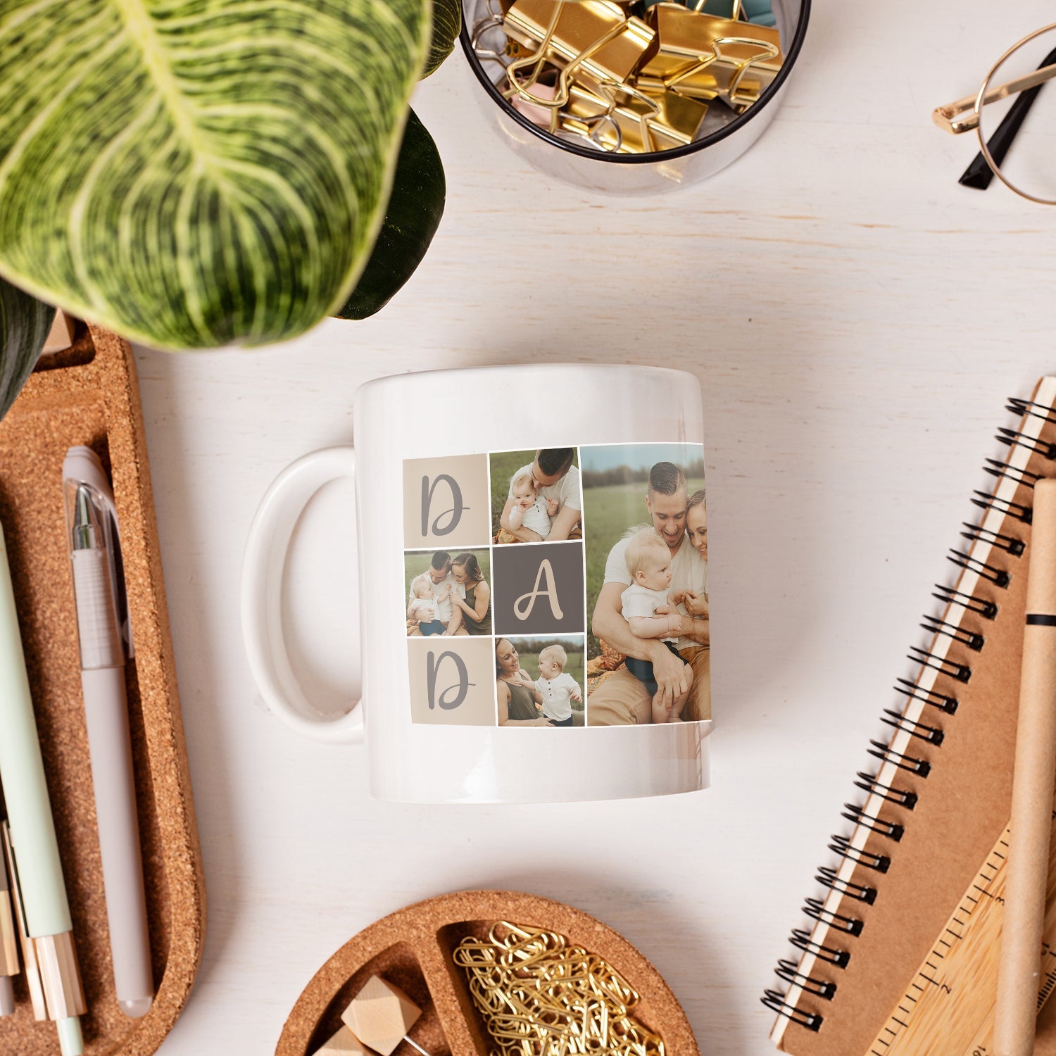 DAD, we love you Dad - Personalized Father's Day or Birthday gift for Dad - Custom Mug - MyMindfulGifts