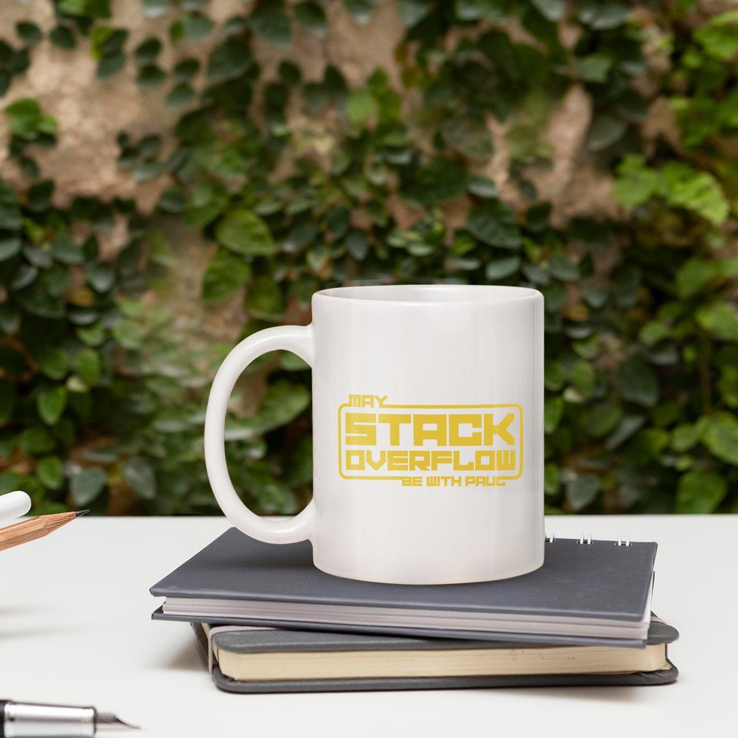 May stack overflow be with you - Personalized All occasions gift for Software Engineer - Custom Mug - MyMindfulGifts