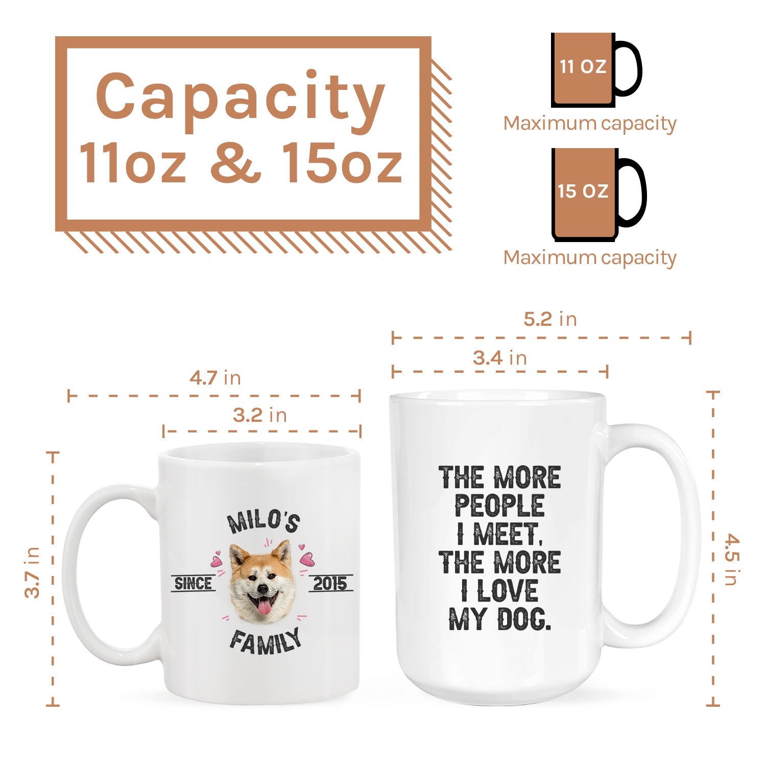 My Therapist Has A Wet Nose - Personalized Birthday or Christmas gift for Dog Lovers - Custom Mug - MyMindfulGifts