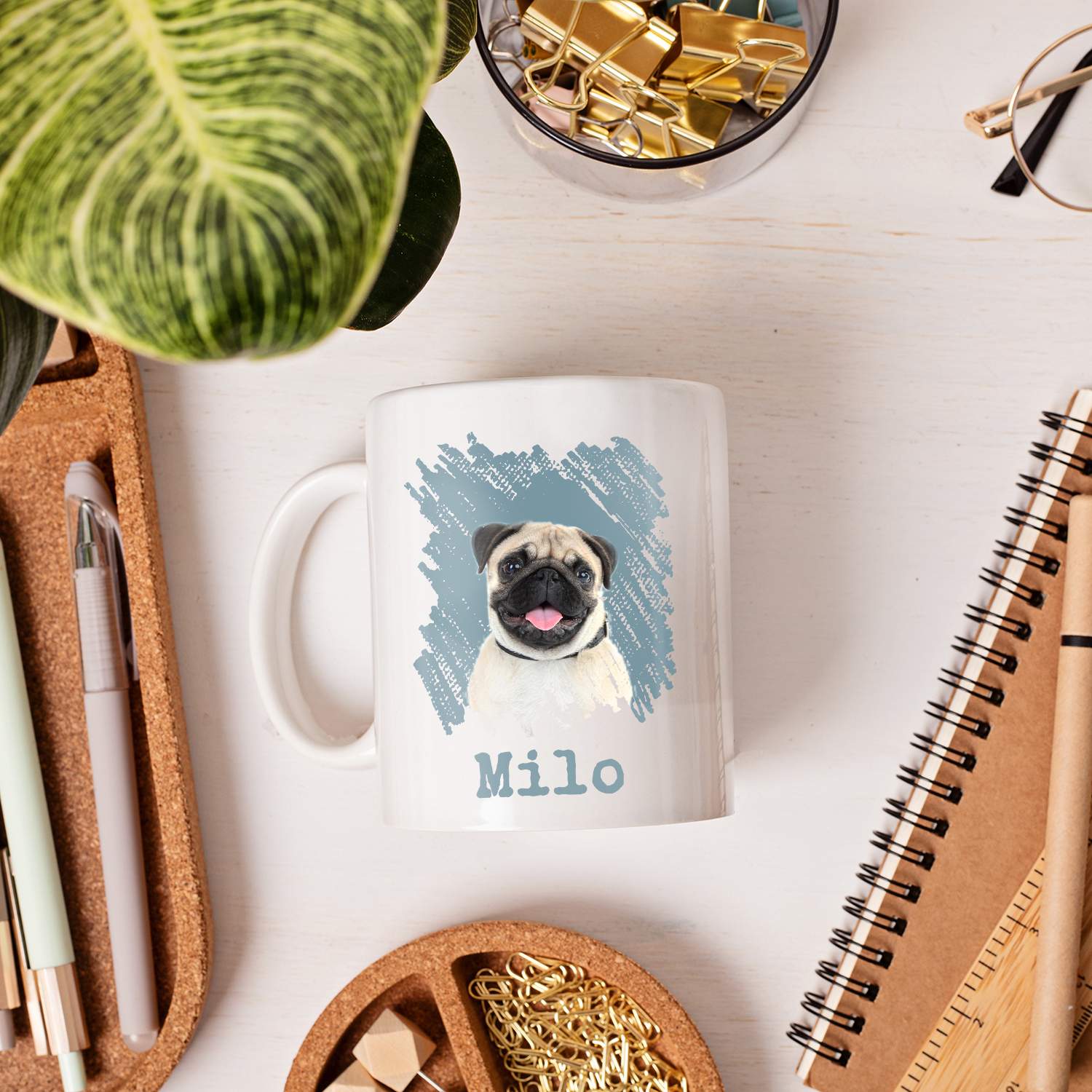 Best Dog Dad Ever - Personalized Father's Day, Birthday or Christmas gift for Dog Dad - Custom Mug - MyMindfulGifts